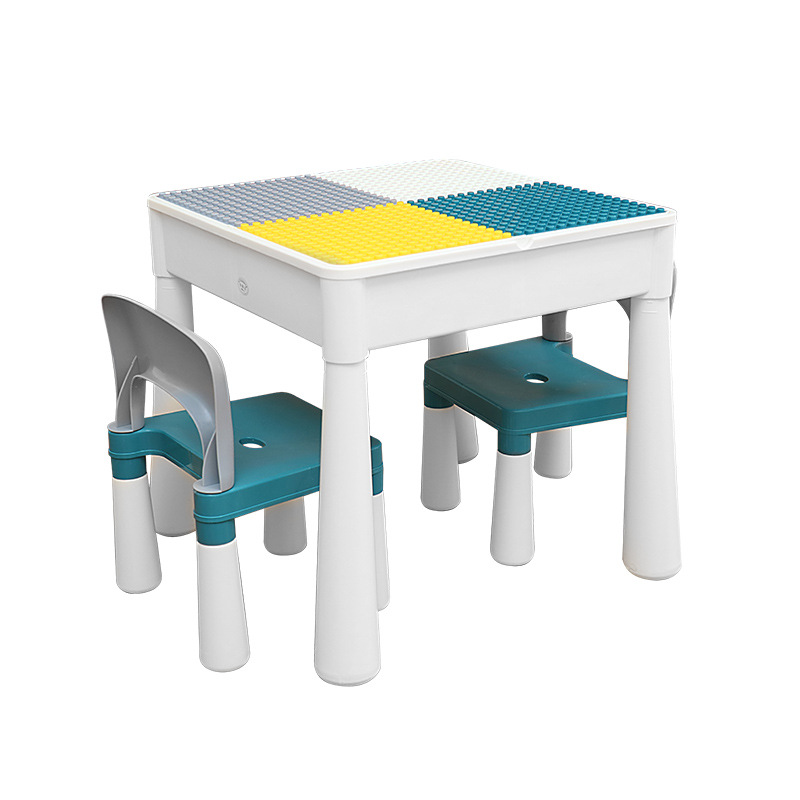 · Multi-functional Birthday gift of Molandice toy block table for boys and girls 3-10 years old