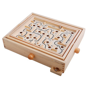 Mixed Wholesale Burr Puzzle Burr Puzzle Stall Toy Wooden Disassembly Combination Unlock Children Toy Block