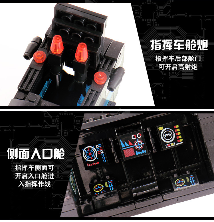 Compatible with Lego Building Blocks Small Particle Assembly Toy Enlightenment Puzzle 6 Wholesale Military Toy Block