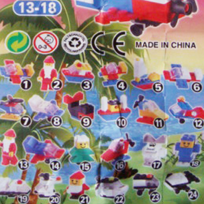 Puzzle toy assembly toy block toy