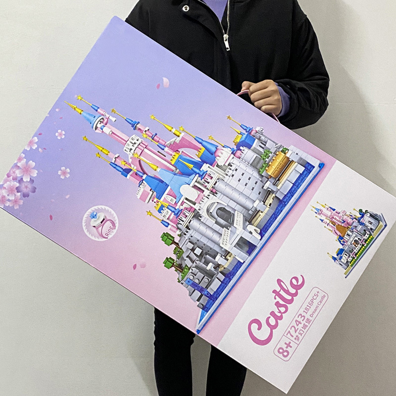 Girl Princess Castle Assembled Compatible Lego Building Blocks Small Particle Building Blocks Toy Block Girl Princess Castle Assembled Compatible Lego Building Blocks Small Particle Building Blocks Toy Block