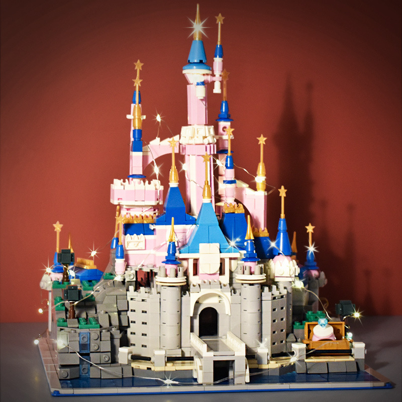 Girl Princess Castle Assembled Compatible Lego Building Blocks Small Particle Building Blocks Toy Block Girl Princess Castle Assembled Compatible Lego Building Blocks Small Particle Building Blocks Toy Block
