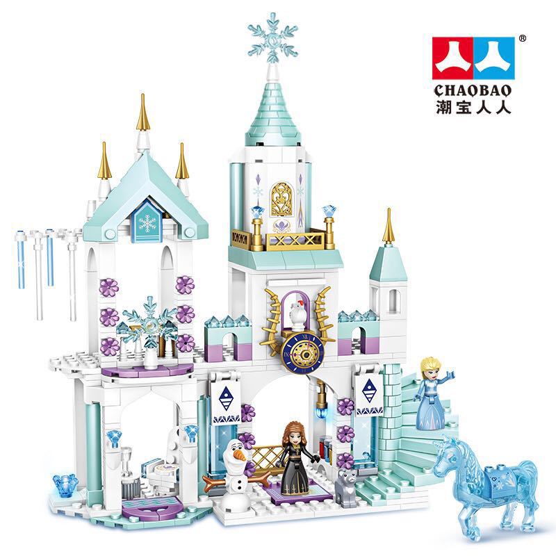 Fashion Baby Renren 7008 Aisha Castle Model Building Assembling Building Blocks DIY Hands-on Brain-Moving Toy Block