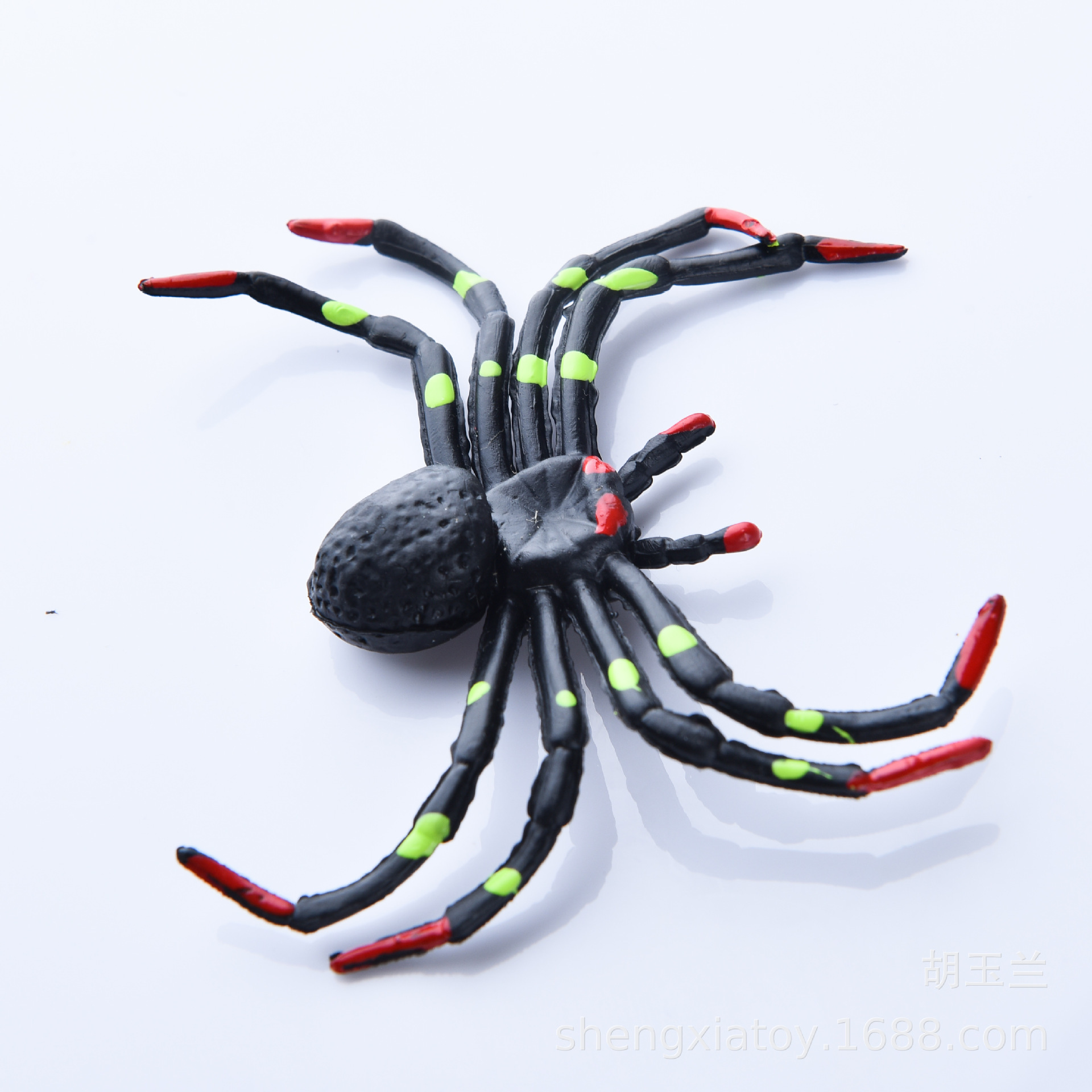 Foreign Trade Hot Sale Scary Prank Simulation Toy Spider Halloween Dress up Trick Props Agelena Wholesale