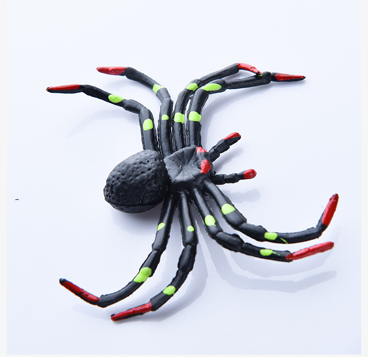 Foreign Trade Hot Sale Scary Prank Simulation Toy Spider Halloween Dress up Trick Props Agelena Wholesale