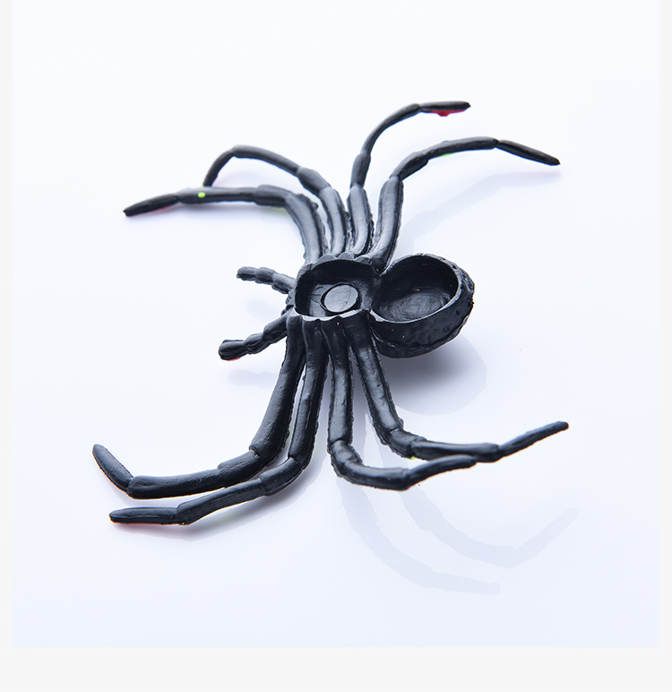 Foreign Trade Hot Sale Scary Prank Simulation Toy Spider Halloween Dress up Trick Props Agelena Wholesale