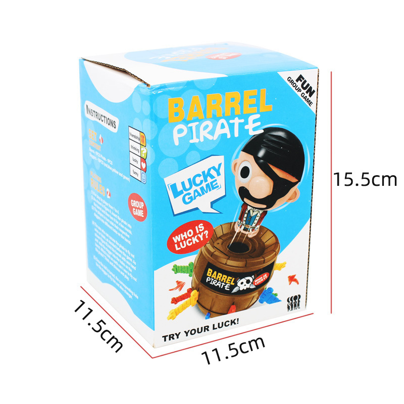 Stall Hot Sale New Exotic Pirate Bucket Toy Trick Creative Fun Gift Children's Toy Wholesale prank Toy Stall Hot Sale New Exotic Pirate Bucket Toy Trick Creative Fun Gift Children's Toy Wholesale prank Toy