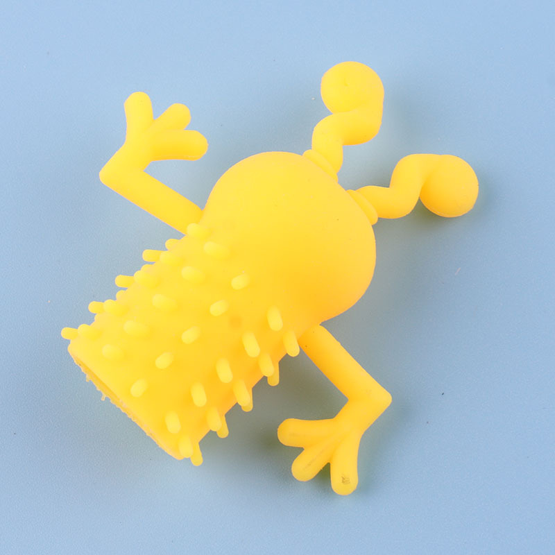 Halloween Trick and Joke Mixed Mini Finger Puppets TPR Soft Rubber Monster Story prank Toy