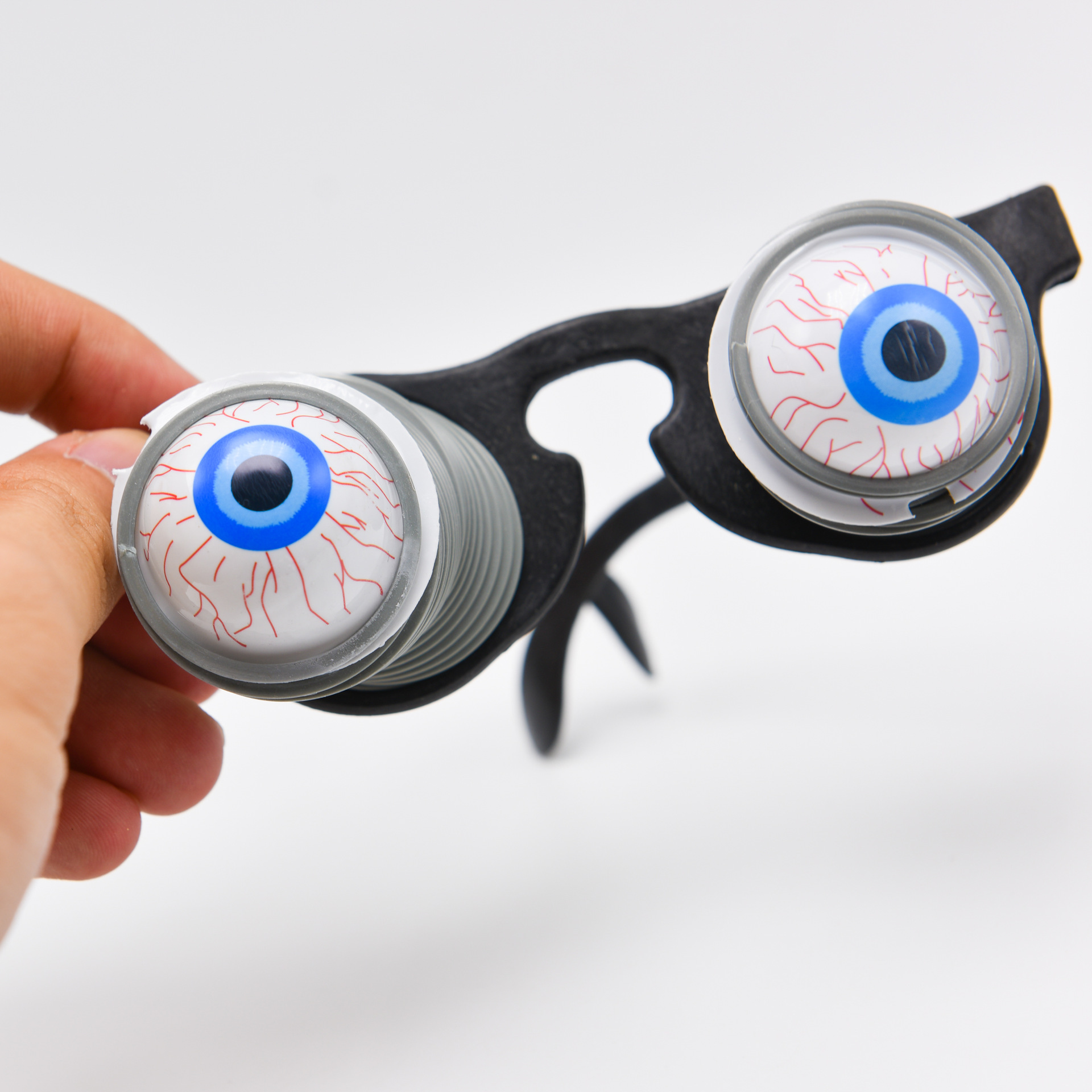 Internet Celebrity Halloween Party Holiday Toy Spring Glasses April Fool&#039;s prank Toy