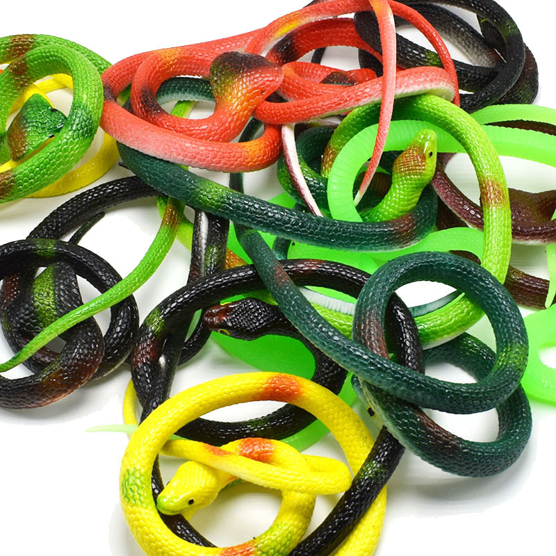 prank Toy Soft Rubber Simulation Snake Toy Cobra Fake Snake Spider Scorpion Toy Prank Scary Whole Person Toy