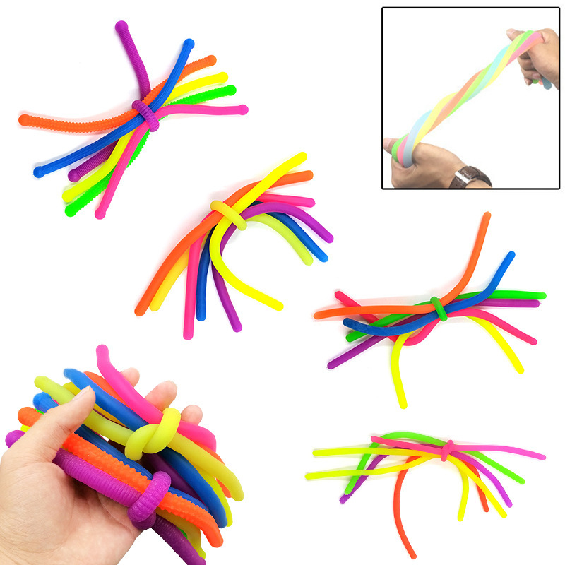 Trick Skull Color Soft Rubber Skeleton Model Halloween prank Toy