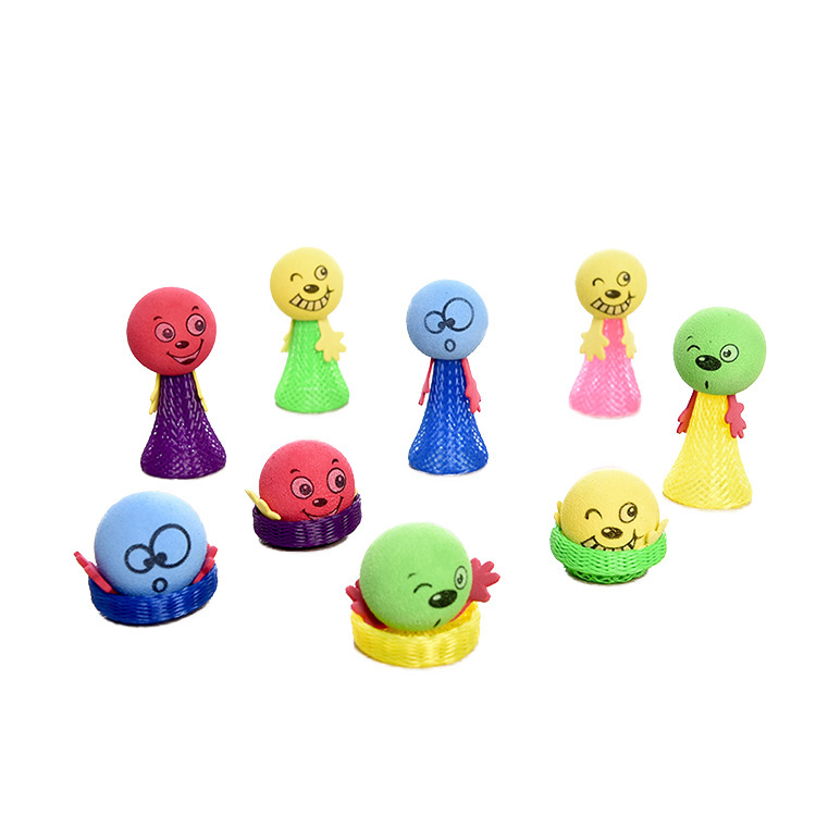 Trick Skull Color Soft Rubber Skeleton Model Halloween prank Toy