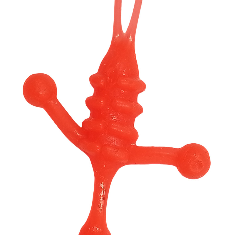 Trick Skull Color Soft Rubber Skeleton Model Halloween prank Toy