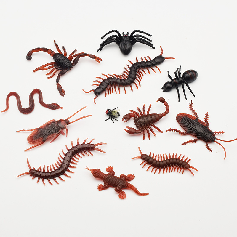 prank Toy  Gift Trick Props Fake Cockroach Simulation Spider Scorpion Snake Scary Fake Bug Xiaoqiang Toy