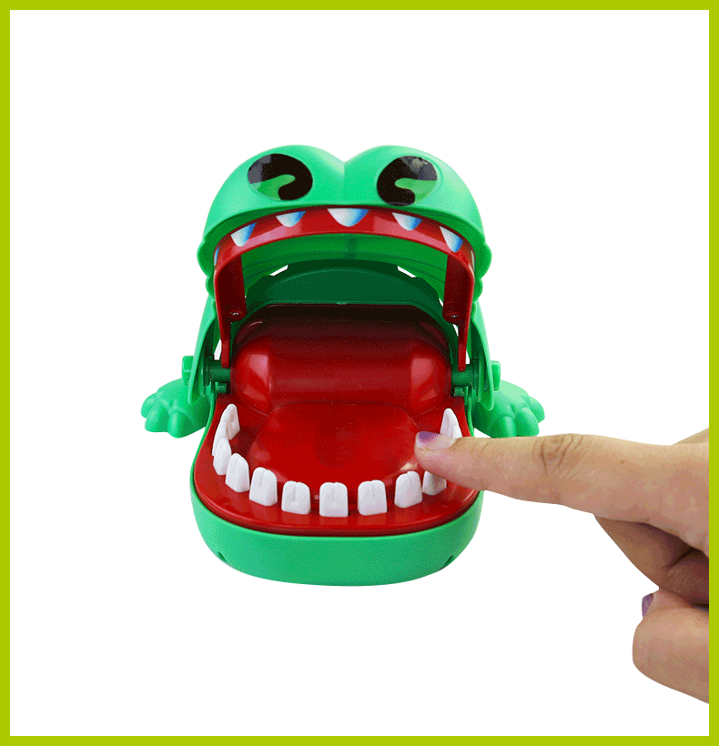 Crocodile Trick Decompression Game Children's Sound Light Shark Dinosaur Bite Finger Toy Stall Toy Supply prank Toy Crocodile Trick Decompression Game Children's Sound Light Shark Dinosaur Bite Finger Toy Stall Toy Supply prank Toy