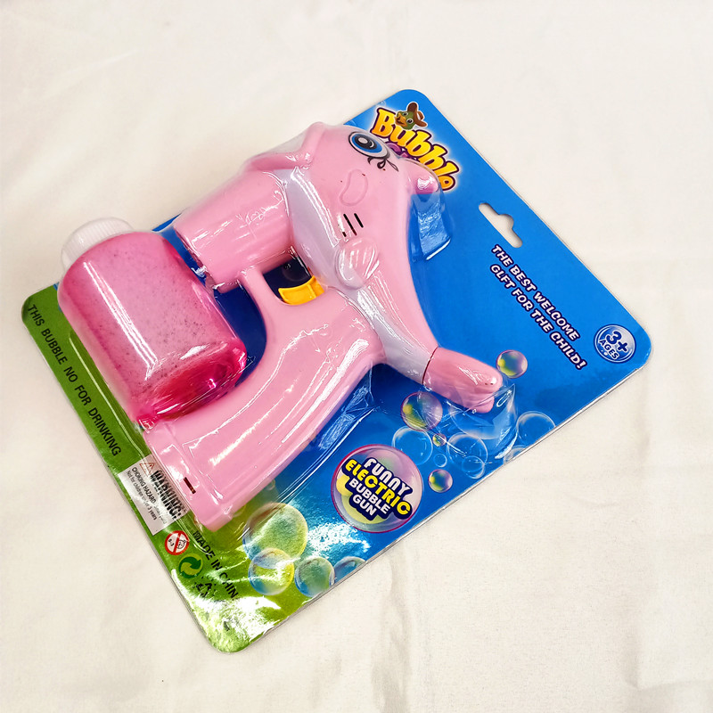 Children&#039;s outdoor toy suction card pack children educational toy dolphin bubble gun
