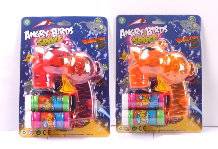 Automatic full automatic bubble gun self generating bag light bubble blowing machine angry birds Automatic full automatic bubble gun self generating bag light bubble blowing machine angry birds