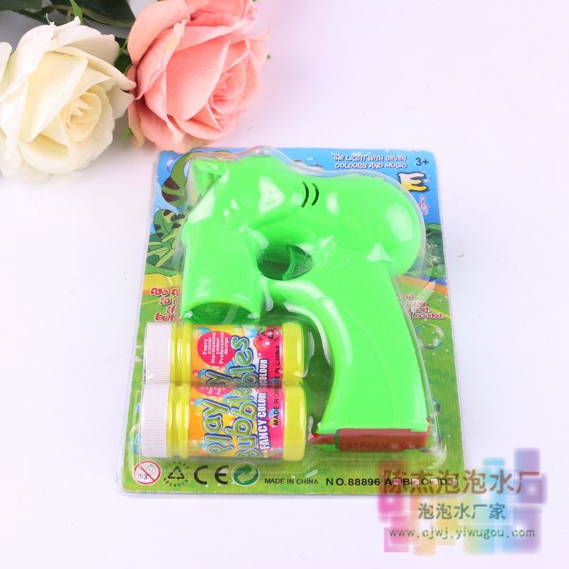 Hot outdoor game police car bubble machine toy manufacturers wholesale street toys manual bubble gun children's toys