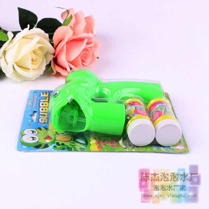 Hot outdoor game police car bubble machine toy manufacturers wholesale street toys manual bubble gun children's toys