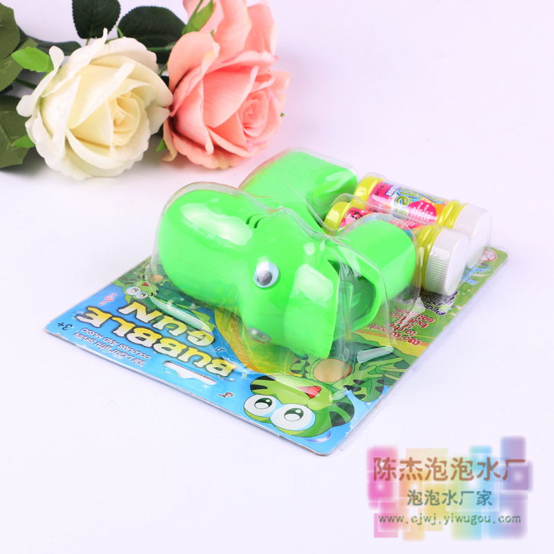 Hot outdoor game police car bubble machine toy manufacturers wholesale street toys manual bubble gun children's toys