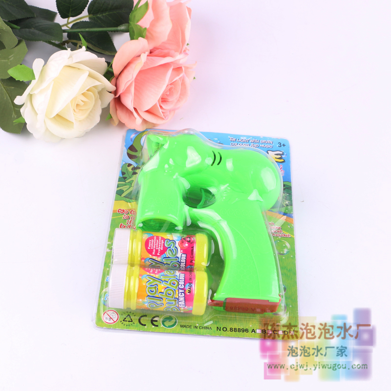 Hot outdoor game police car bubble machine toy manufacturers wholesale street toys manual bubble gun children's toys