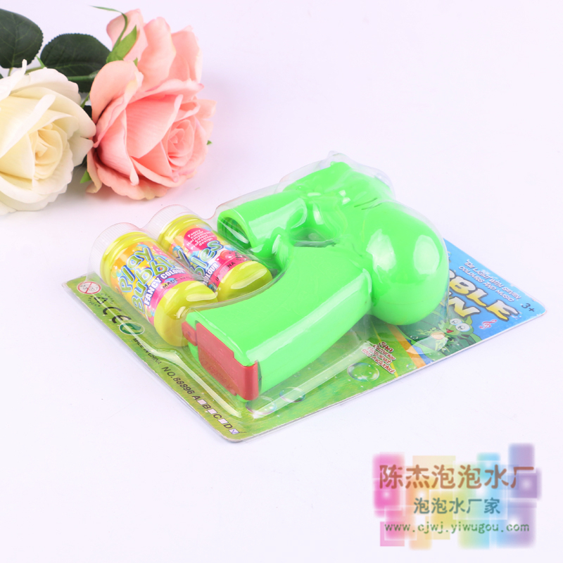 Hot outdoor game police car bubble machine toy manufacturers wholesale street toys manual bubble gun children's toys