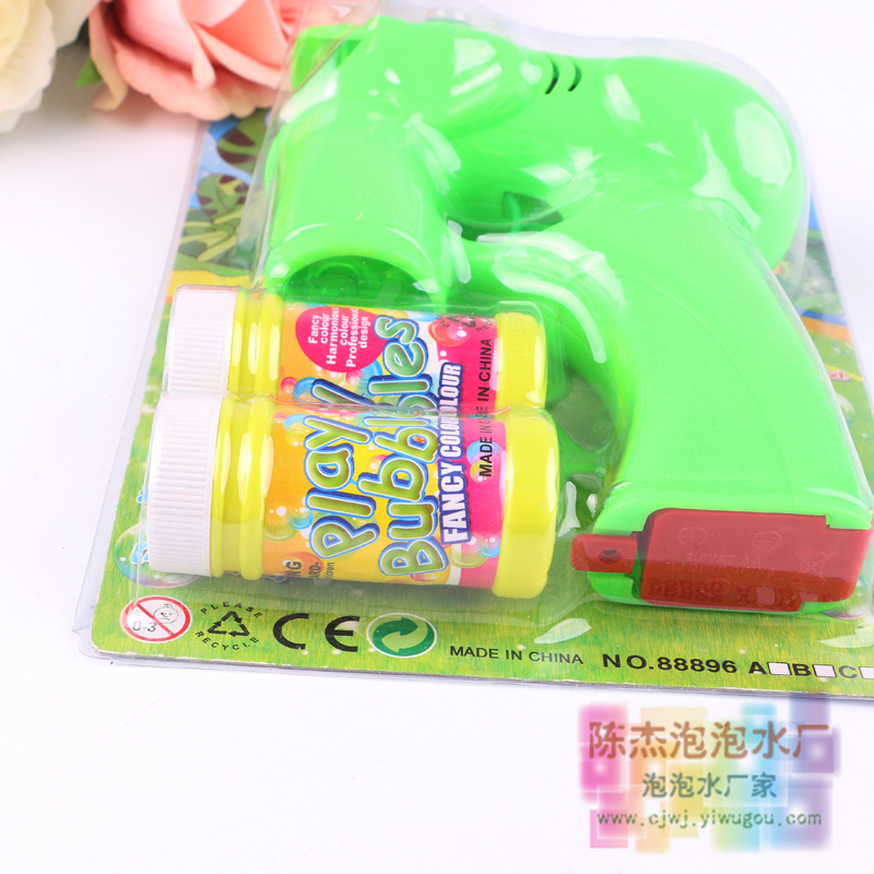 Hot outdoor game police car bubble machine toy manufacturers wholesale street toys manual bubble gun children's toys