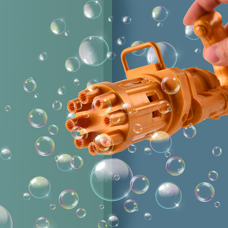 Tiktok Same Gatling Bubble Gun Semi-automatic Hair Dryer Bubble Gun Beach Water Playing Toy Tiktok Same Gatling Bubble Gun Semi-automatic Hair Dryer Bubble Gun Beach Water Playing Toy