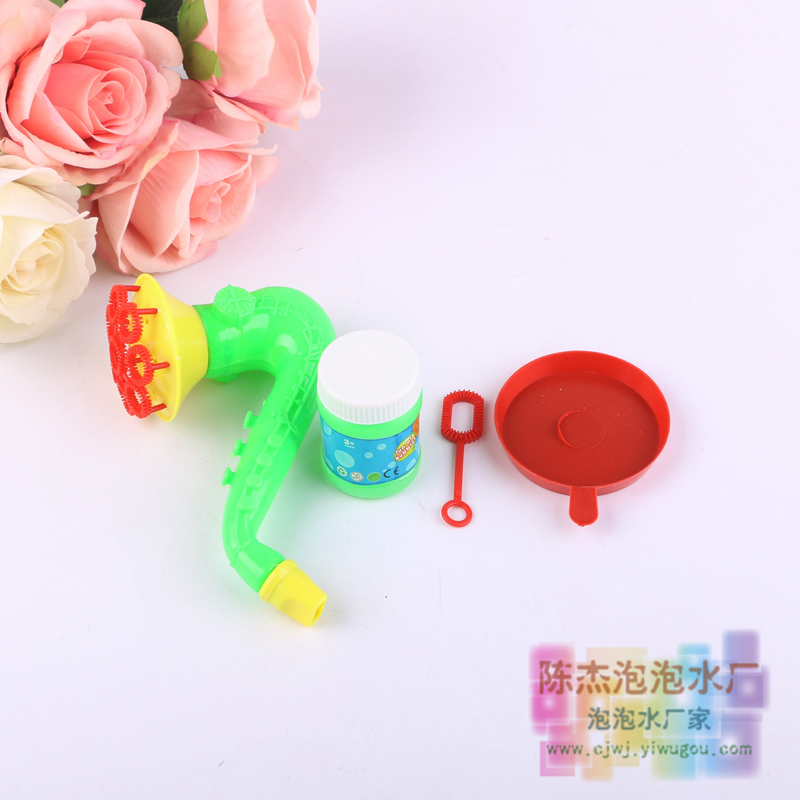 Bubble water new multi musical instrument bubble gun horn saxophone children blowing bubble floor toys