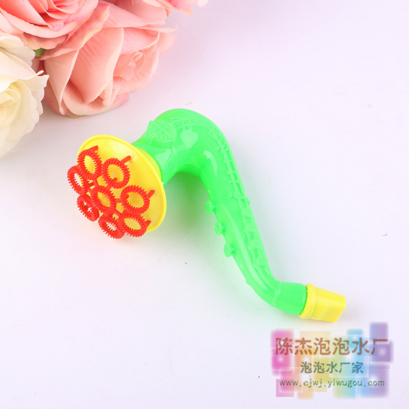 Bubble water new multi musical instrument bubble gun horn saxophone children blowing bubble floor toys