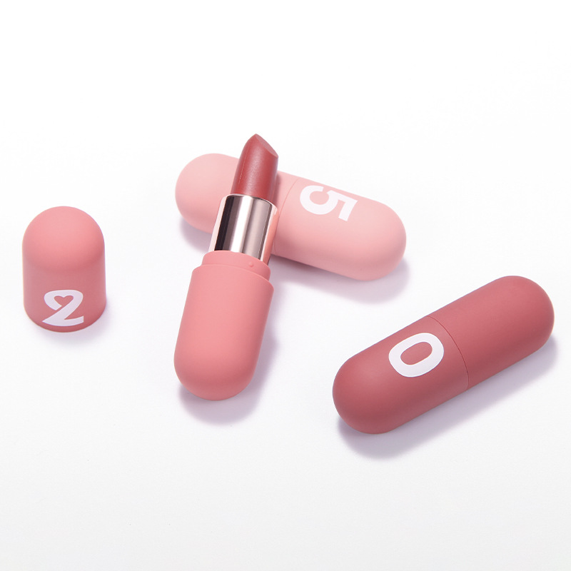 Mini Capsule Lipstick Kit Velvet Matte Matte Lipstick Niche Brand Maruko Lipstick Valentine&#039;s Day