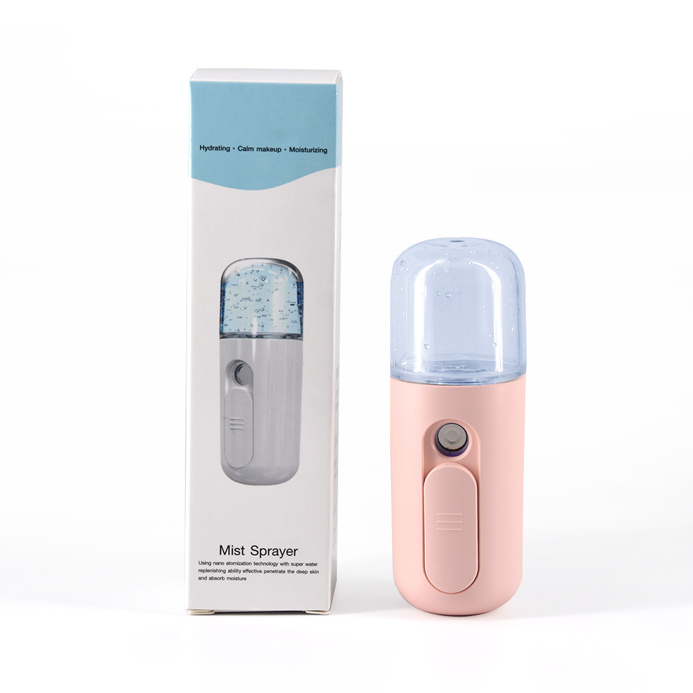 Maruko Water Replenishing Instrument Humidifier Facial Steamer USB Charging Portable Nano Spray Device Alcohol Spraying