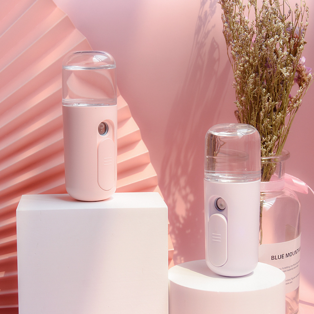 Maruko Water Replenishing Instrument Humidifier Facial Steamer USB Charging Portable Nano Spray Device Alcohol Spraying
