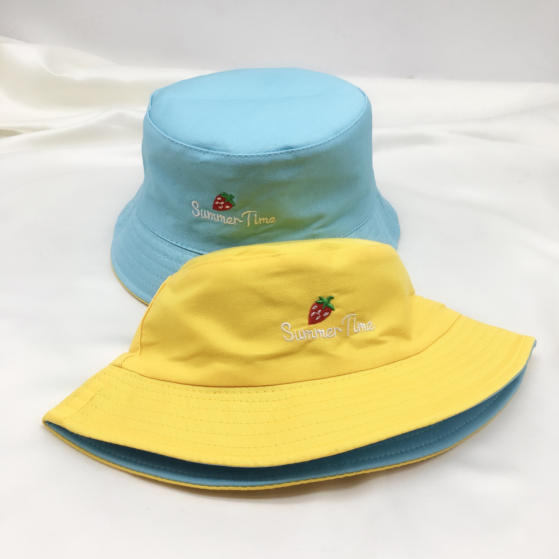 2019 New Children Reversible Fisherman Hat 3-8 Years Old Children Bucket Hat Busy Being Maruko