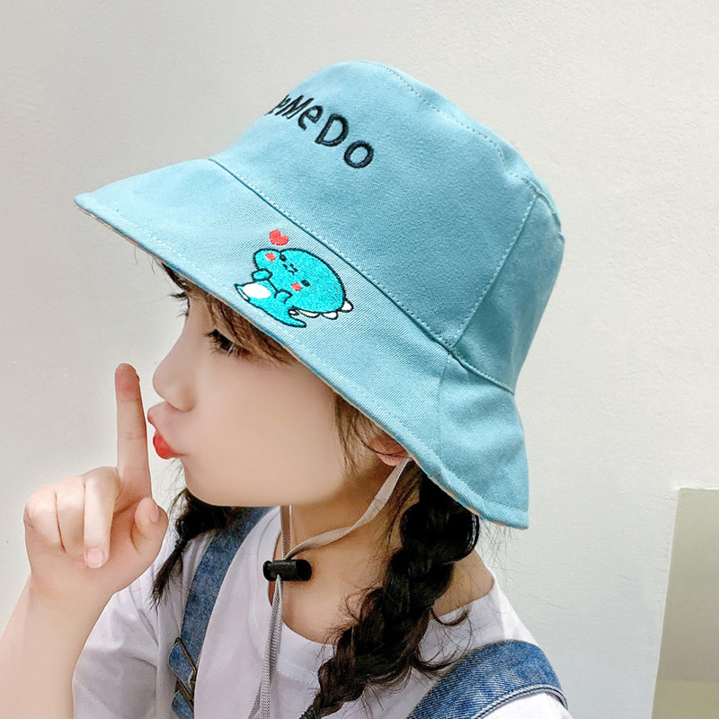Children's Hat Spring and Autumn Sun Hat Bucket Hat Wide Brim Sun Protection Cute Super Maruko
