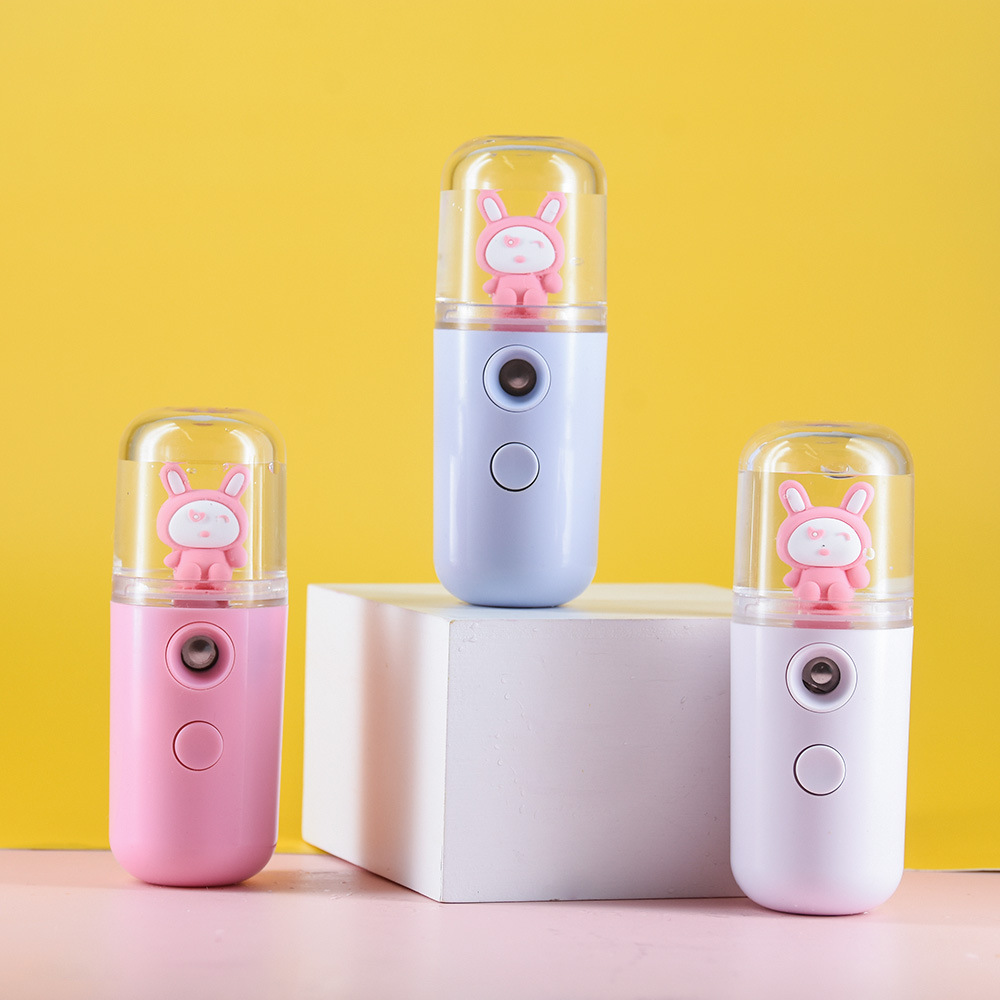 Maruko  Mi Spray Moisturizing Instrument Mini Maruko Water Replenishing Instrument Can Spray Alcohol Disinfectant Fluid