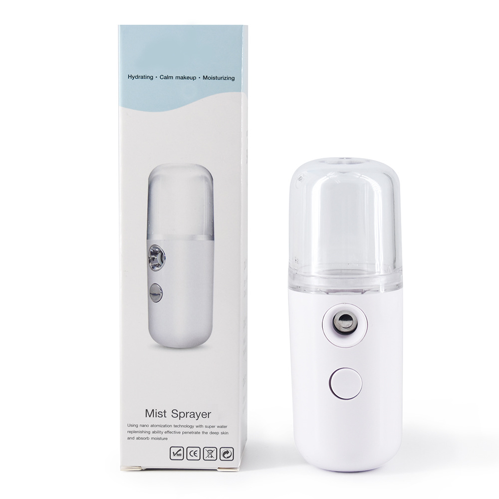 Maruko  Mi Spray Moisturizing Instrument Mini Maruko Water Replenishing Instrument Can Spray Alcohol Disinfectant Fluid