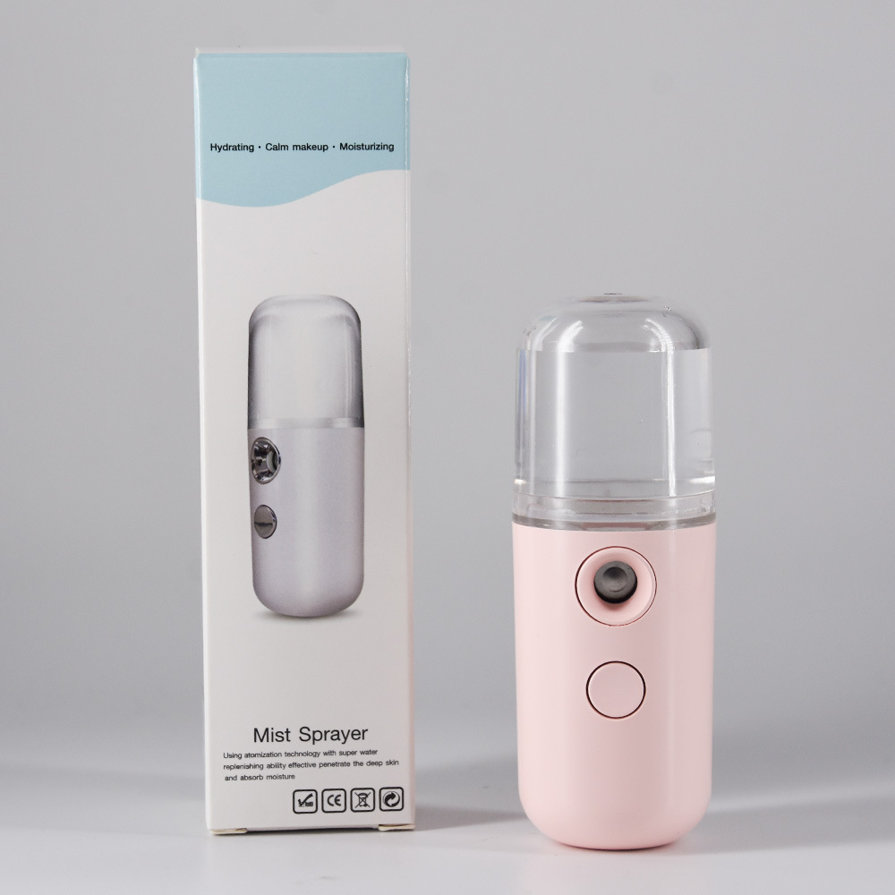 Maruko  Mi Spray Moisturizing Instrument Mini Maruko Water Replenishing Instrument Can Spray Alcohol Disinfectant Fluid