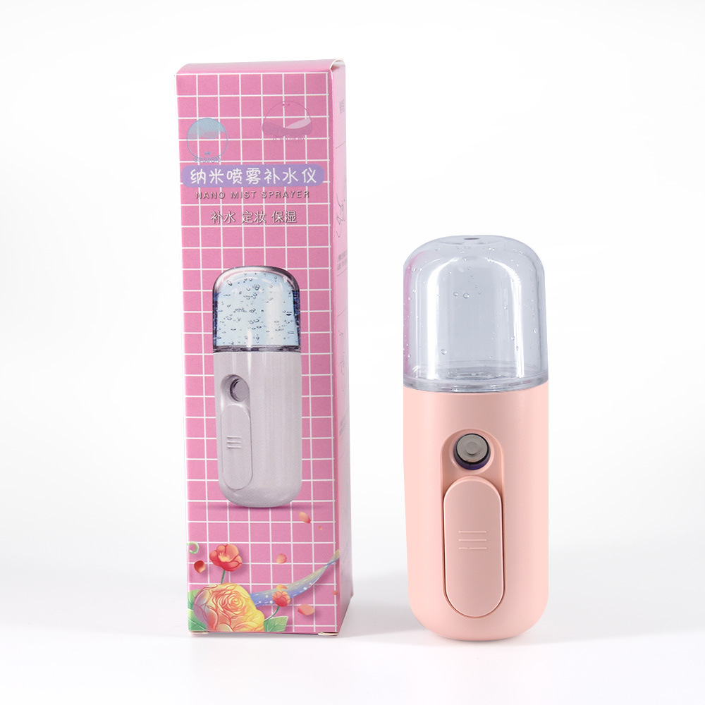 Maruko  Mi Spray Moisturizing Instrument Mini Maruko Water Replenishing Instrument Can Spray Alcohol Disinfectant Fluid