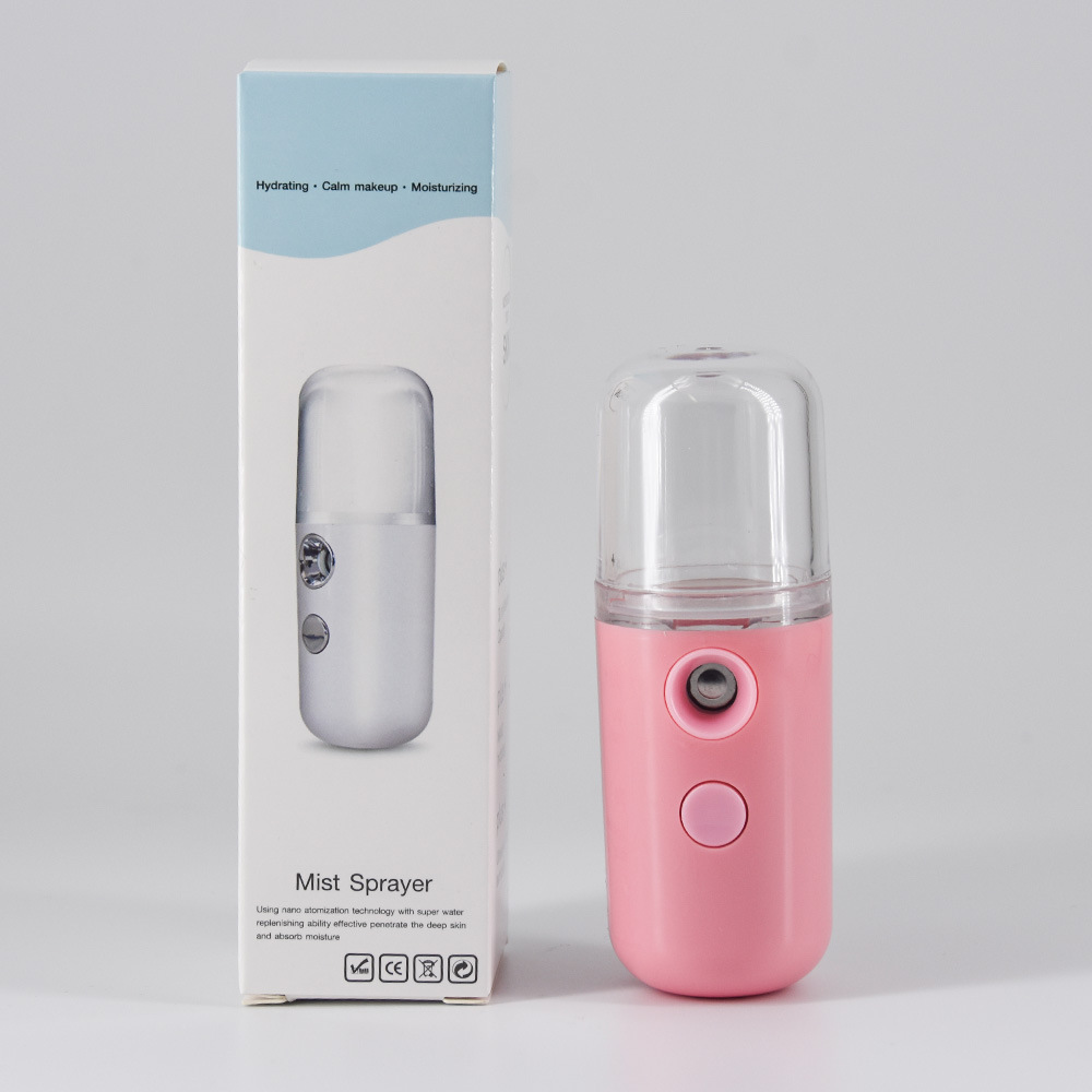 Maruko  Mi Spray Moisturizing Instrument Mini Maruko Water Replenishing Instrument Can Spray Alcohol Disinfectant Fluid