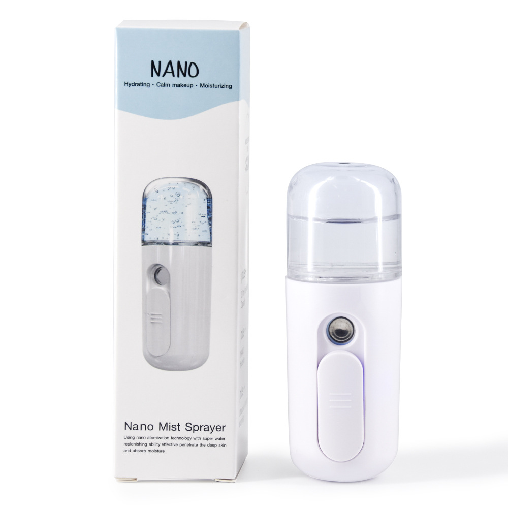 Maruko  Mi Spray Moisturizing Instrument Mini Maruko Water Replenishing Instrument Can Spray Alcohol Disinfectant Fluid