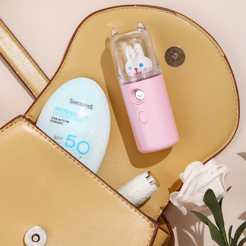 Water Replenishing Instrument Humidifier Handheld USB Charging Water Replenishing Instrument Spray Facial Maruko