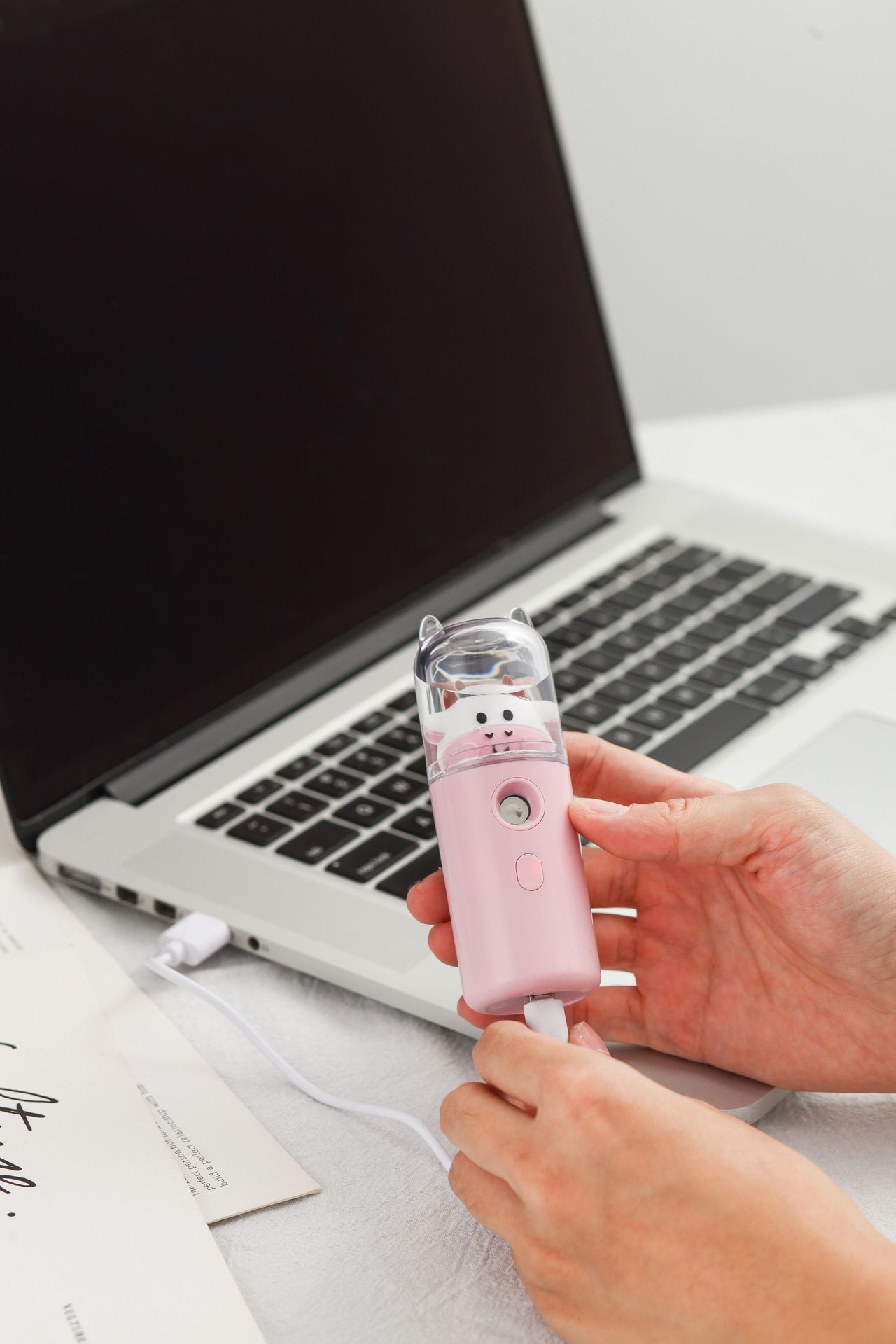 Water Replenishing Instrument Humidifier Handheld USB Charging Water Replenishing Instrument Spray Facial Maruko