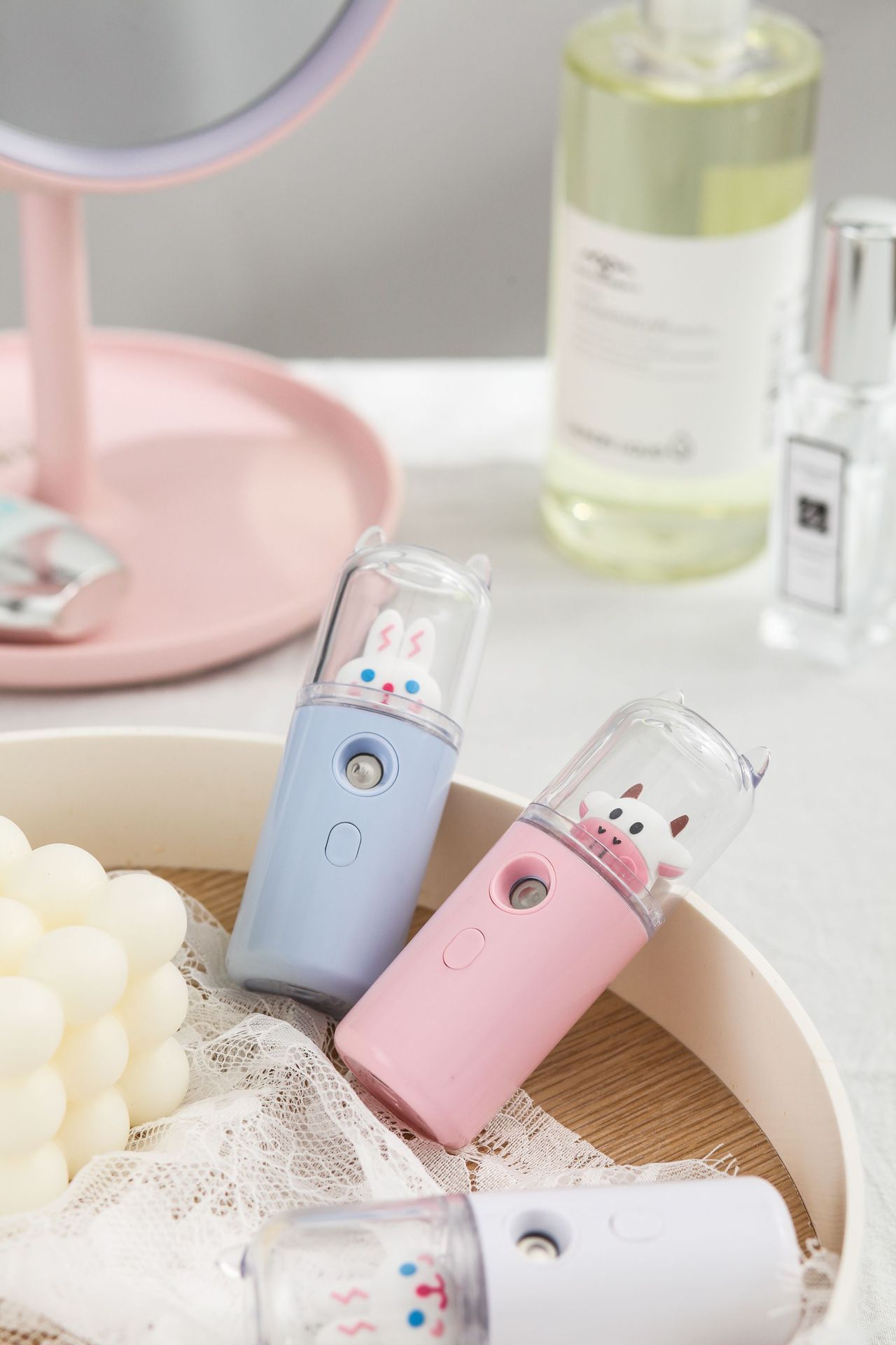 Water Replenishing Instrument Humidifier Handheld USB Charging Water Replenishing Instrument Spray Facial Maruko