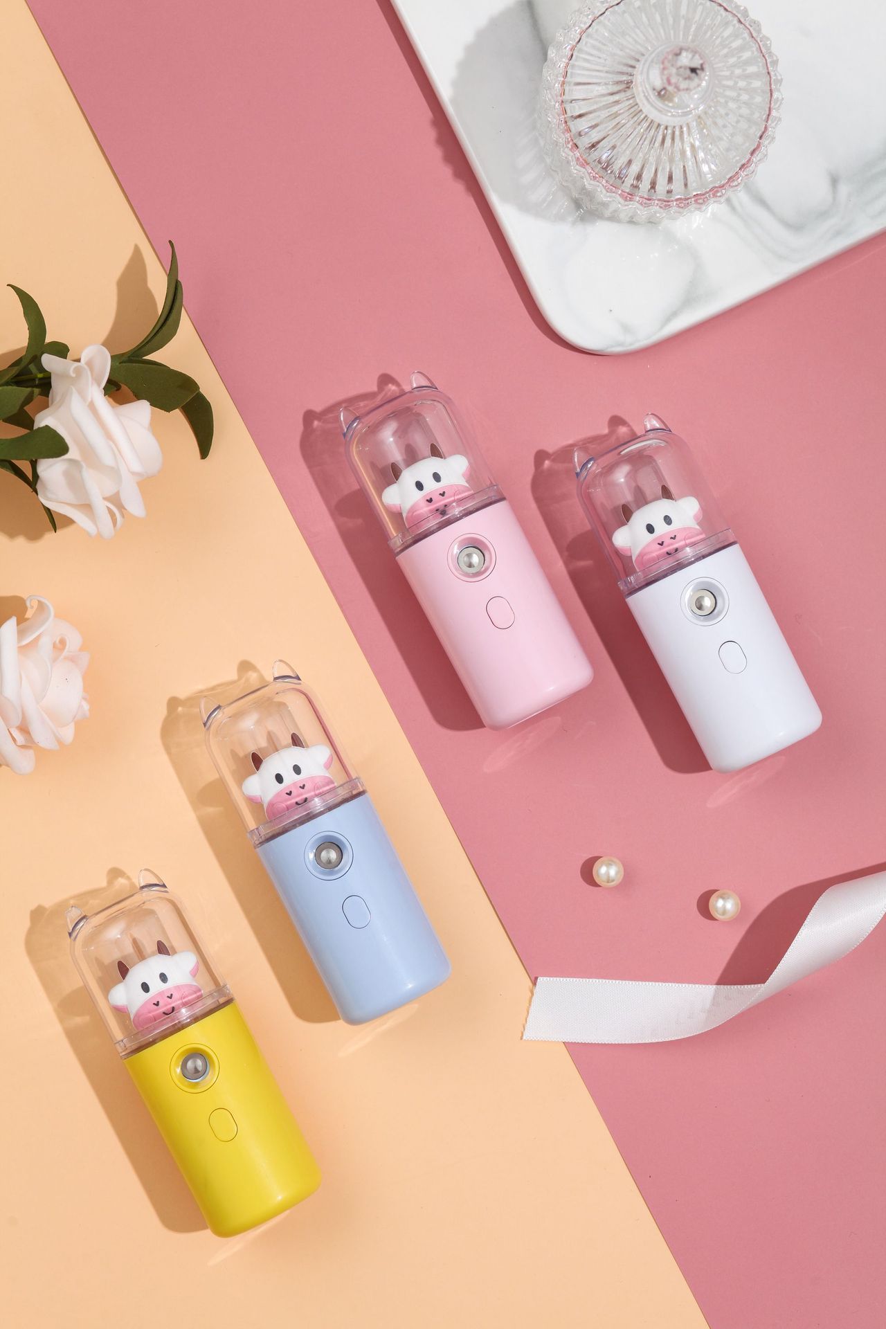 Water Replenishing Instrument Humidifier Handheld USB Charging Water Replenishing Instrument Spray Facial Maruko