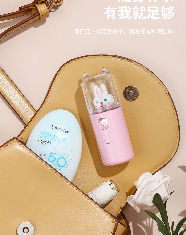 Maruko Pet Water Replenishing Instrument USB Rechargeable Humidifier Nano Spray Facial Vaporizer Facial Beauty Sprayer