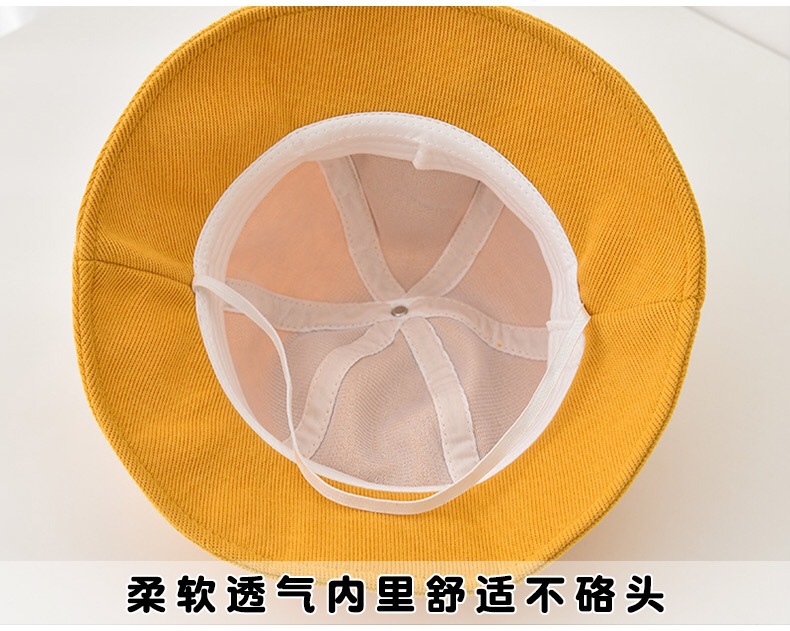 Baby Hat 2021 Spring and Autumn Korean Style Baby Cute Super Cute Bucket Hat Boys and Maruko Baby Hat 2021 Spring and Autumn Korean Style Baby Cute Super Cute Bucket Hat Boys and Maruko