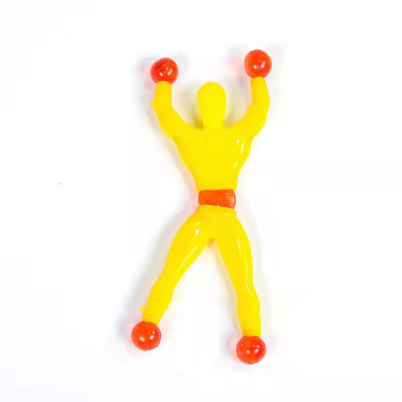 Spider-Man Toy Sales Wall Climbing Spider Man 2 Yuan Shop Traditional Toy Sticky Toy Wall Climbing Spider Man Wholesale