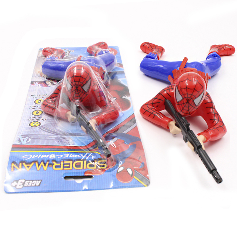 Bear out Electric Spider-Man Crawling Toy for Children with Light Sound Crawling Strong Brother Crawling Toy Wholesale