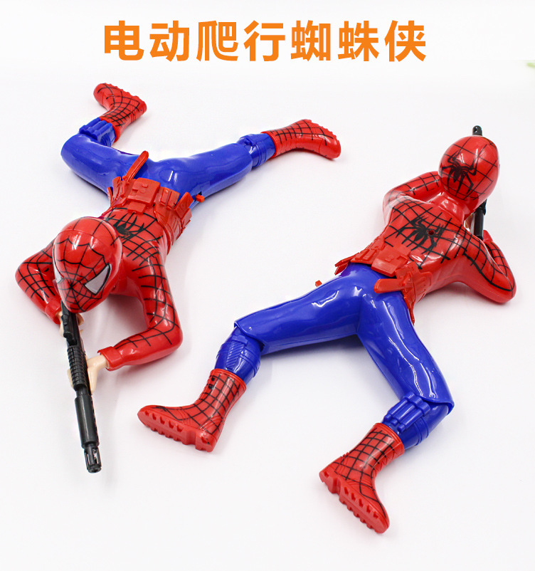 Bear out Electric Spider-Man Crawling Toy for Children with Light Sound Crawling Strong Brother Crawling Toy Wholesale Bear out Electric Spider-Man Crawling Toy for Children with Light Sound Crawling Strong Brother Crawling Toy Wholesale